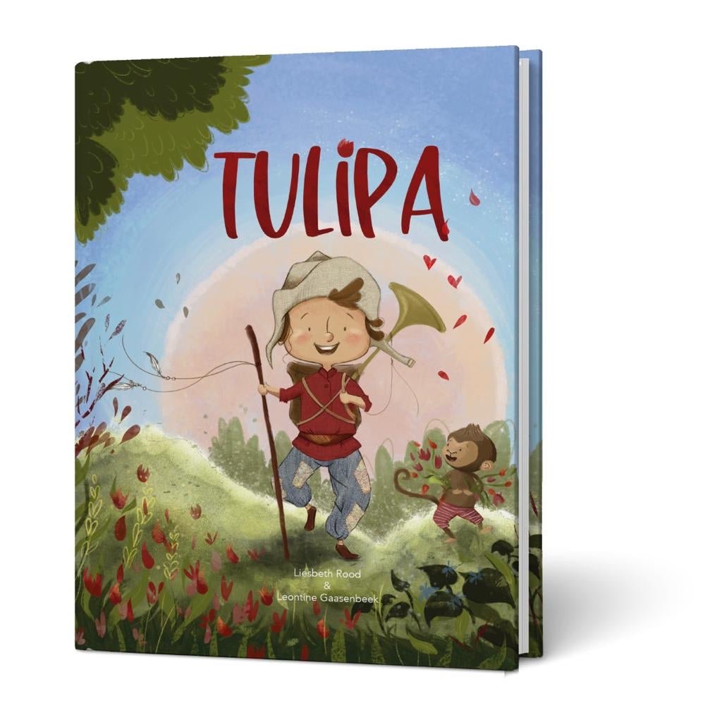 Boek Tulipa - Gift - Fluwel