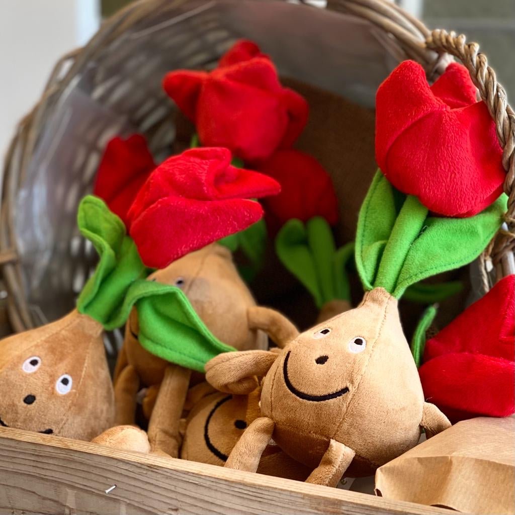 Zwiebol knuffel - Gift - Fluwel